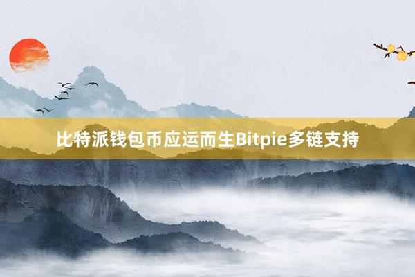 比特派钱包币应运而生Bitpie多链支持