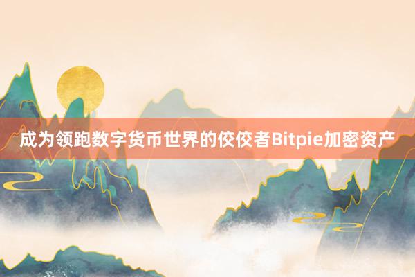 成为领跑数字货币世界的佼佼者Bitpie加密资产