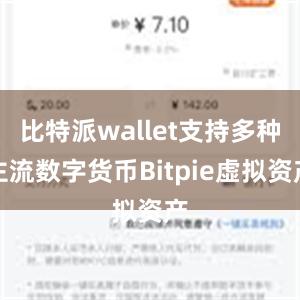 比特派wallet支持多种主流数字货币Bitpie虚拟资产