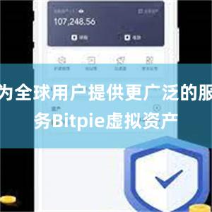 为全球用户提供更广泛的服务Bitpie虚拟资产