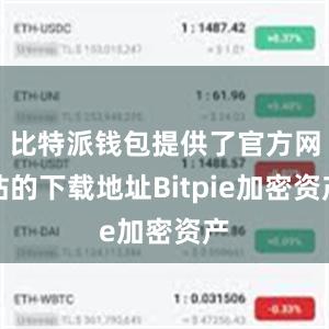 比特派钱包提供了官方网站的下载地址Bitpie加密资产